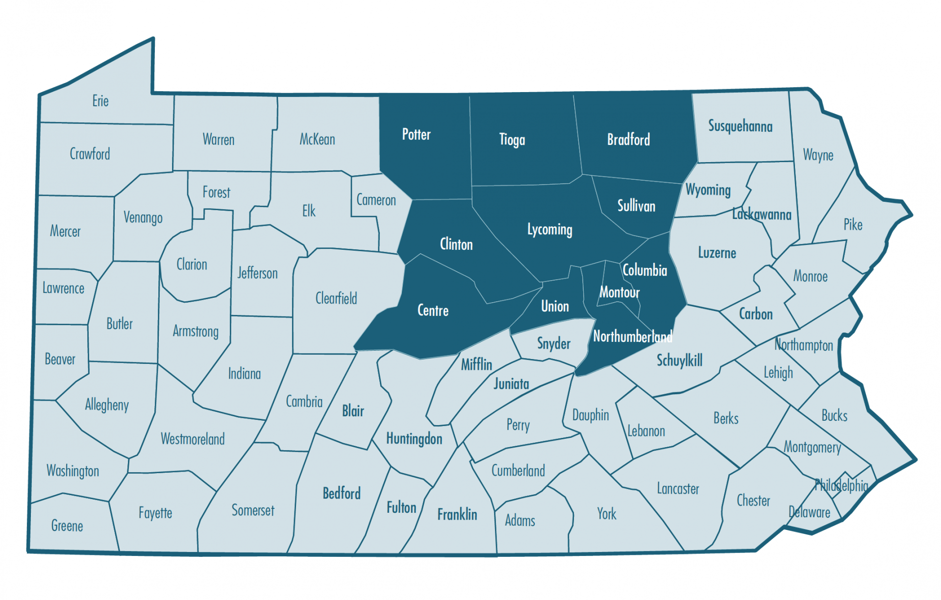 Field of Membership Map